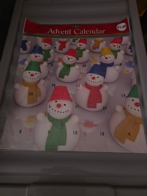 Buy & Sell Blackpool Town Centre Blackpool - Photos for Snowman advent calendar NEW