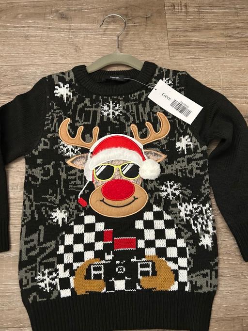 Buy & Sell Oakwood Derby - Photos for Boys Age 4/5 Reindeer Christmas Jumper