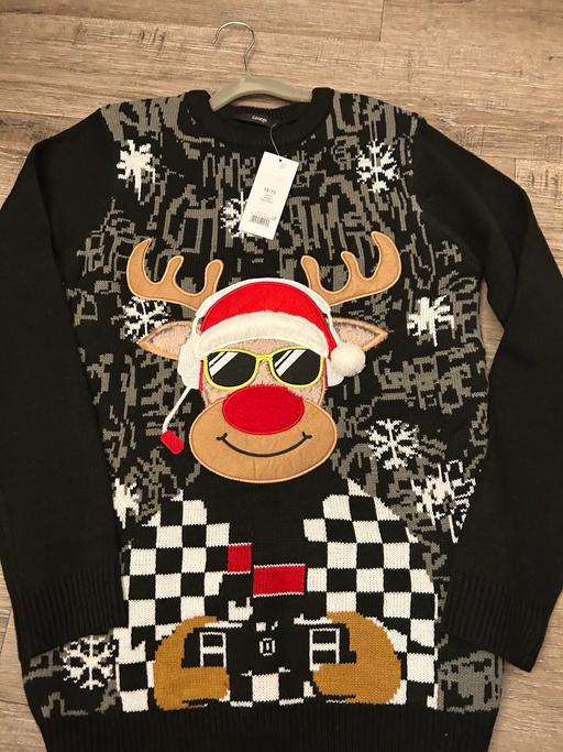 Buy & Sell Oakwood Derby - Photos for Boys Age 14/15 Reindeer Christmas Jumper