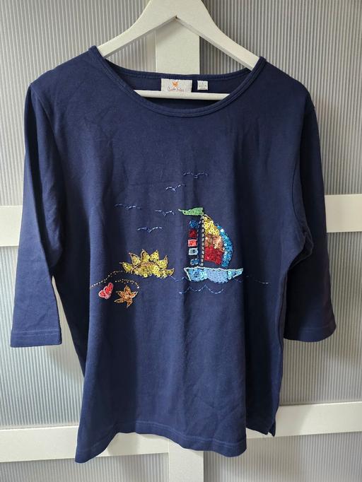 Buy & Sell Weston Point Halton - Photos for Size L ladies navy top