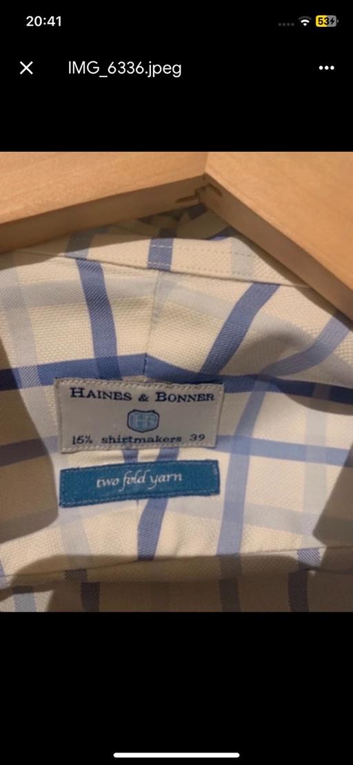 Buy & Sell West Chiltington Horsham - Photos for Haines & Bonner Men’s Check Shirt