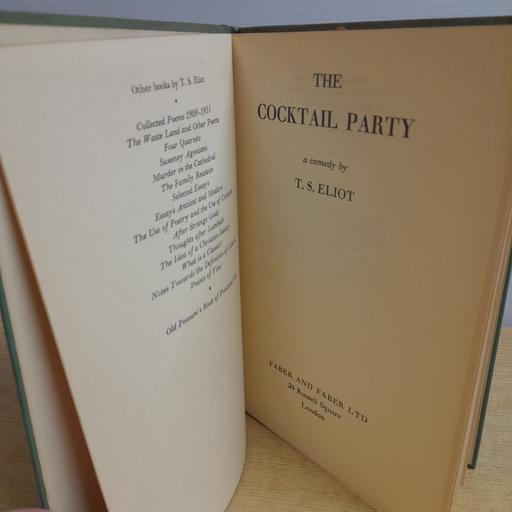 Buy & Sell Walton-Le-Dale South Ribble - Photos for T S ELIOT PLAY (SCRIPT)