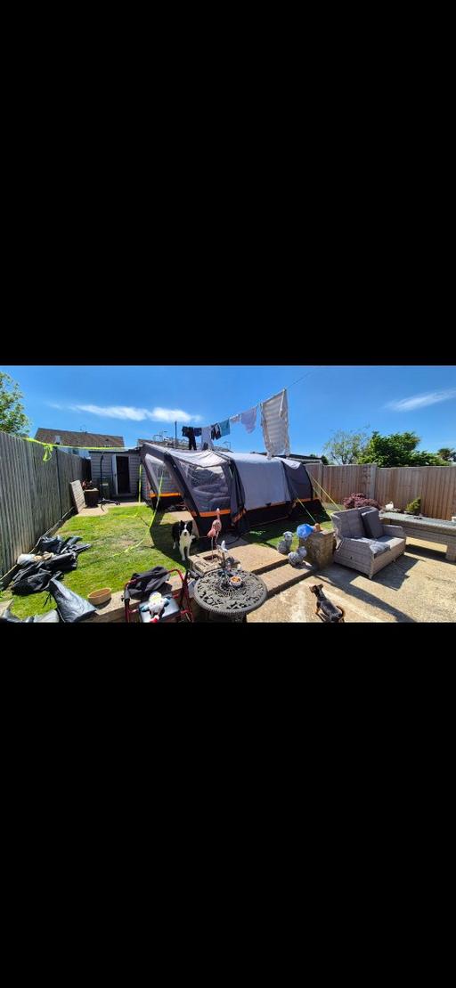 Buy & Sell Downswood Maidstone - Photos for Olpro 5 man inflatable tent with erde trailer