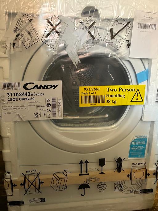 Buy & Sell Princes End Sandwell - Photos for Brand New Candy 8kg condenser Dryer