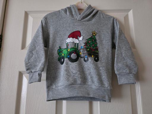 Buy & Sell Blackpool Town Centre Blackpool - Photos for Tractor Christmas hoodie age 2-3 yrs NEW
