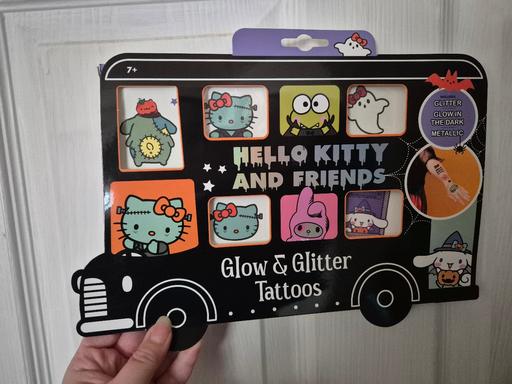 Buy & Sell Crumpsall Manchester - Photos for new Hello Kitty & Friends Glow & Glitter Tatt