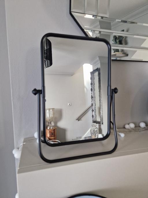 Buy & Sell Scholes Rotherham - Photos for large black metal hand mirror