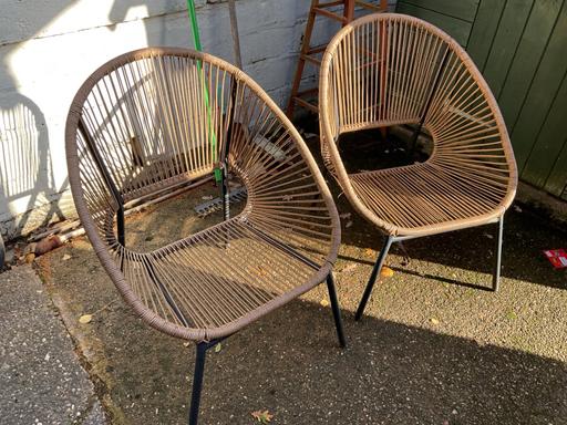 Buy & Sell Telford Telford and Wrekin - Photos for Pr of modern garden chairs