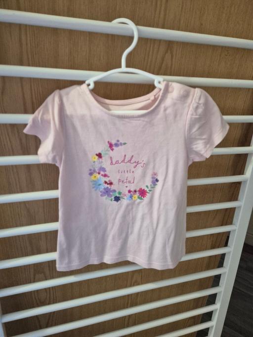 Buy & Sell Whitechapel East London - Photos for pink t shirt 12/18 months