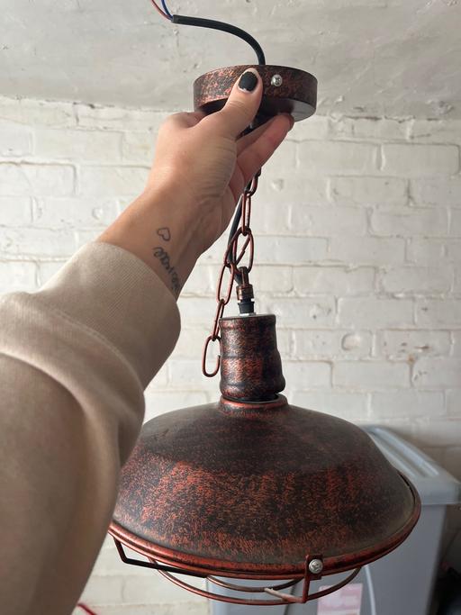 Buy & Sell Conisbrough Doncaster - Photos for Unusual copper light ceiling