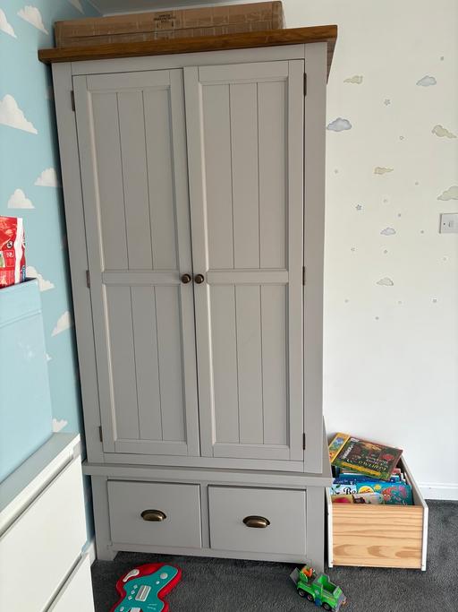 Buy & Sell Fazeley Lichfield - Photos for Grey double door wardrobe