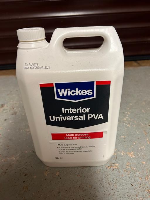 Buy & Sell Wetley Rocks Staffordshire Moorlands - Photos for Wickes PVA 5L