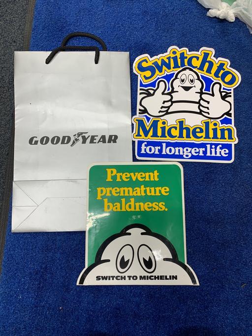 Buy & Sell Birchills Walsall - Photos for Michelin stickers & Goodyear bag