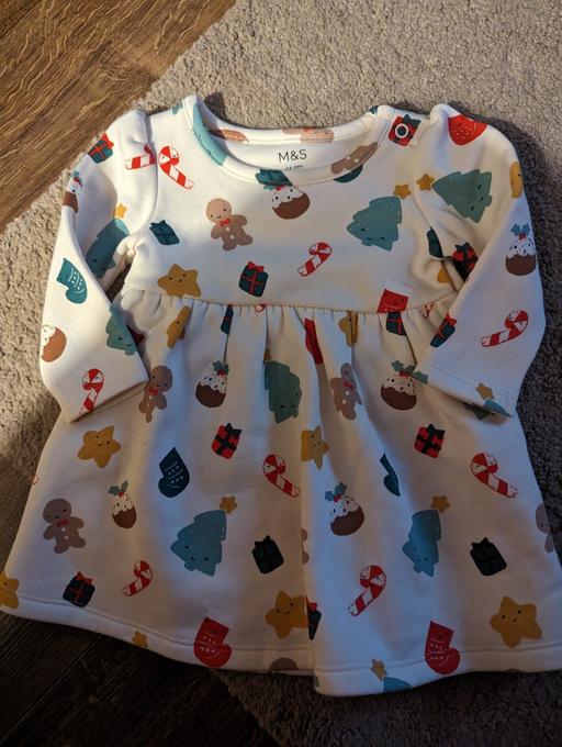 Buy & Sell Weoley Castle Birmingham - Photos for 3-6 months baby girls M&S xmas dress