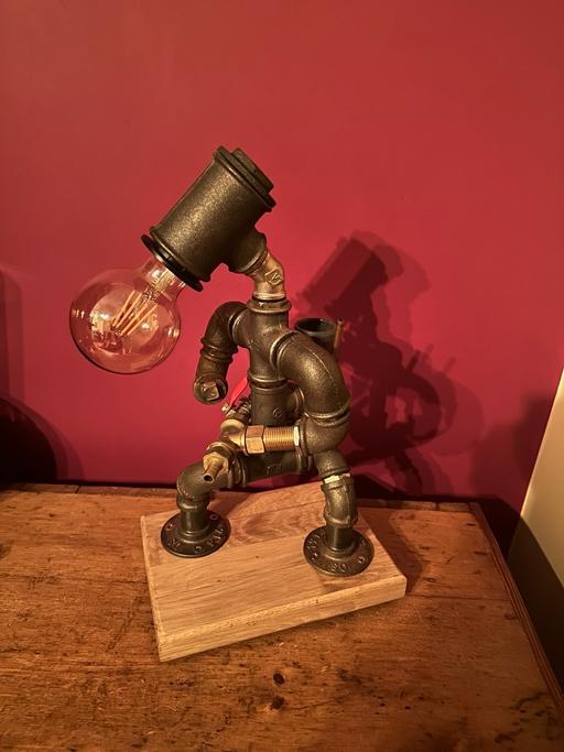 Buy & Sell Wolverhampton West Midlands - Photos for Steam punk industrial lamp,soldier