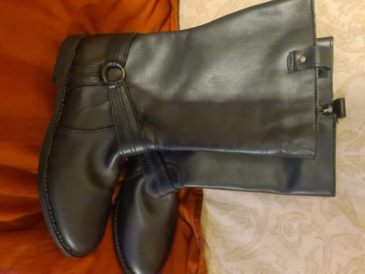 Buy & Sell Hempstead Medway - Kent - Photos for M&S new with tag black leather boots size