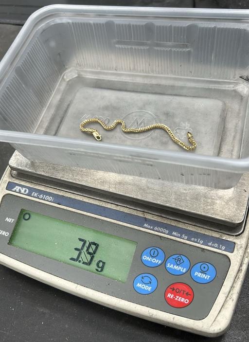 Buy & Sell Hampton-in-Arden Solihull - Photos for 9ct yellow gold chain bracelet, 6.5inches