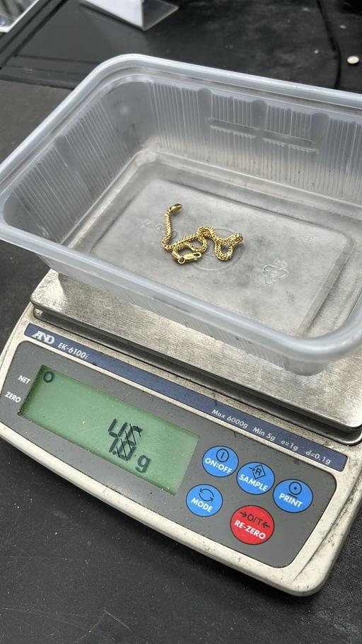 Buy & Sell Four Oaks Birmingham - Photos for 9ct yellow gold chain bracelet, 7.5 inches