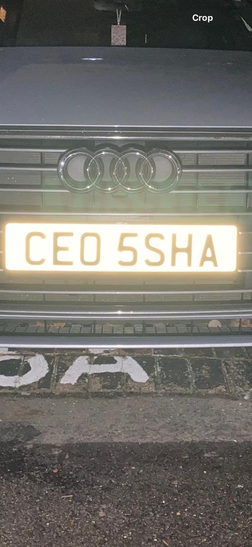 Vehicles Millwall East London - Photos for Number plate - CEO SHA £900