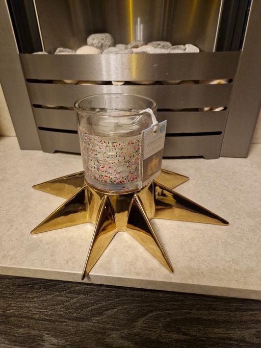 Buy & Sell Scholes Rotherham - Photos for New L candle & ceramic base