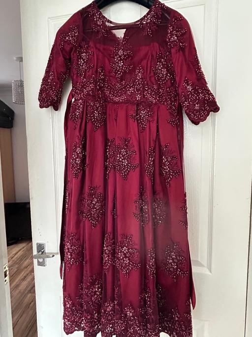 Buy & Sell Rush Green Barking and Dagenham - Photos for Dark wine girls Asian maxi shalwar