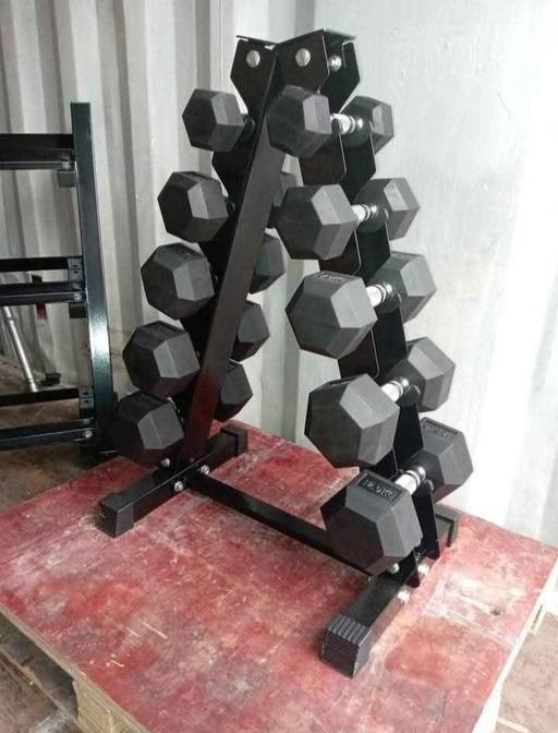 Buy & Sell Over Hulton Bolton - Photos for 5 Tier Rack and 5 pairs of Dumbbells Brandnew