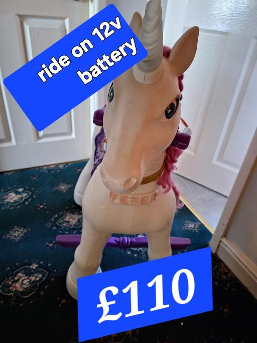 Buy & Sell Fazakerley Knowsley - Photos for ride on unicorn