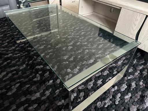 Buy & Sell Sidemoor Bromsgrove - Photos for Glass Coffee Table, Heavy Duty, Large!