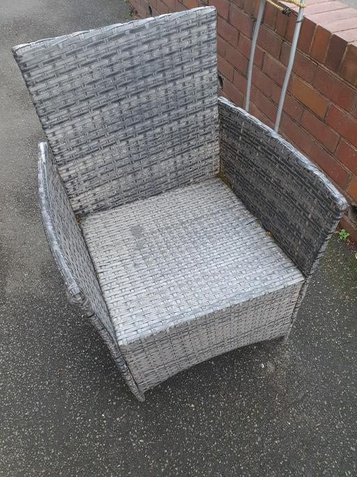 Buy & Sell Pensnett Dudley - Photos for Only 1 , Rattan Garden Chair, Good Condition