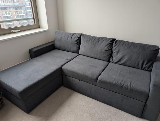 Buy & Sell Thornton Heath Croydon - Photos for Argos Miller Pull-Out Sofa Bed – Grey – Excel