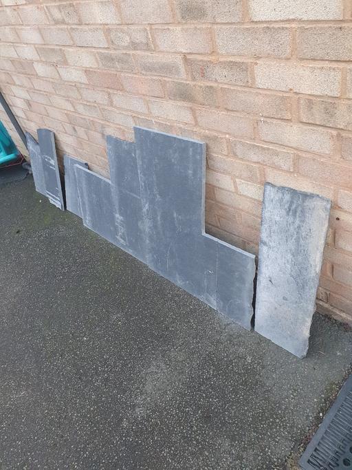 Buy & Sell Pensnett Dudley - Photos for Off Cuts Of Black Slate, Thick & Heavy .