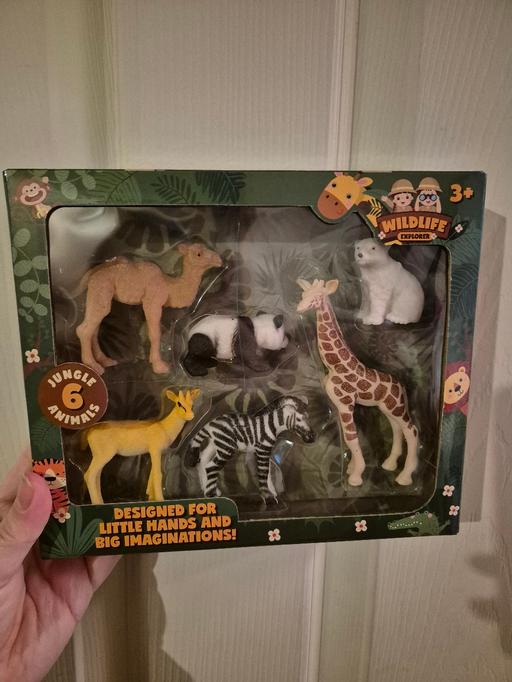 Buy & Sell Crumpsall Manchester - Photos for new Wildlife 6pk Jungle Animals