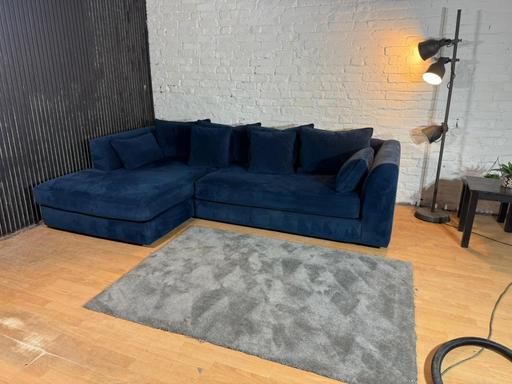 Buy & Sell Irlams O`Th`Height Salford - Photos for Barker Stonehouse Harrington Navy Sofa