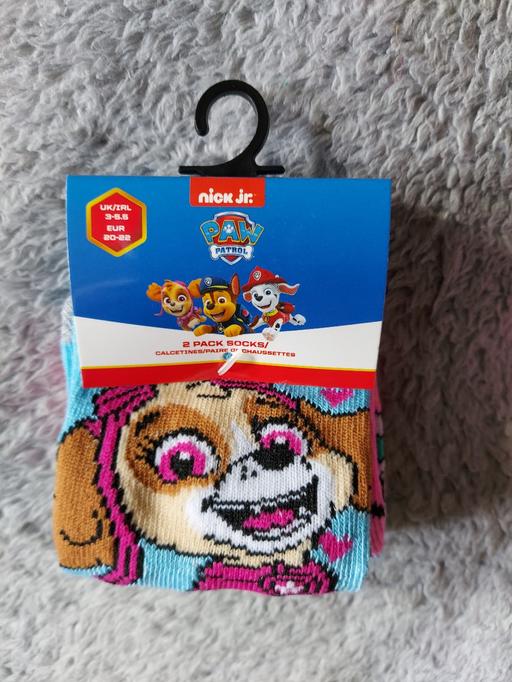 Buy & Sell Crumpsall Manchester - Photos for new Girls Paw Patrol 2pk Socks