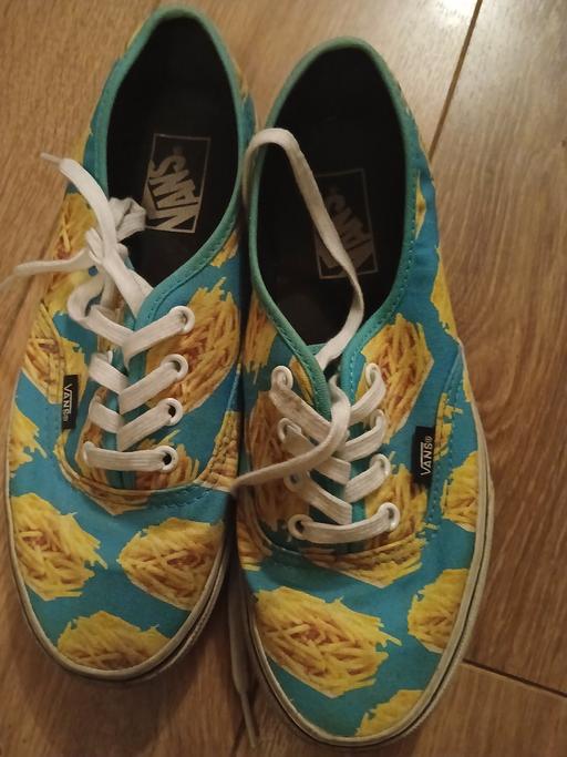 Buy & Sell Crawley Down Mid Sussex - Photos for vans shoes with franch fries pic on them