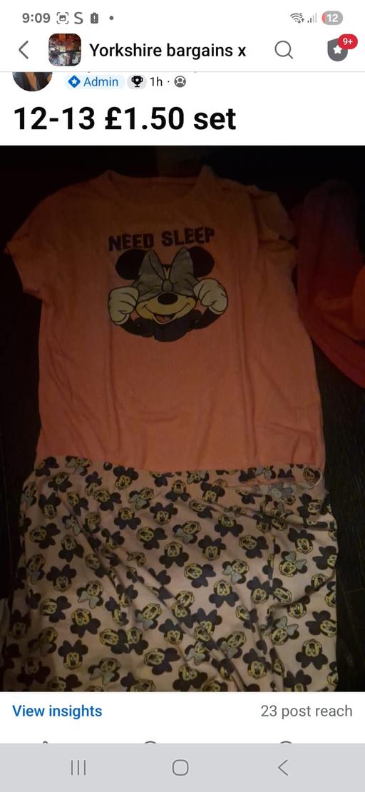 Buy & Sell Pellon Calderdale - Photos for age 12-13 pj set