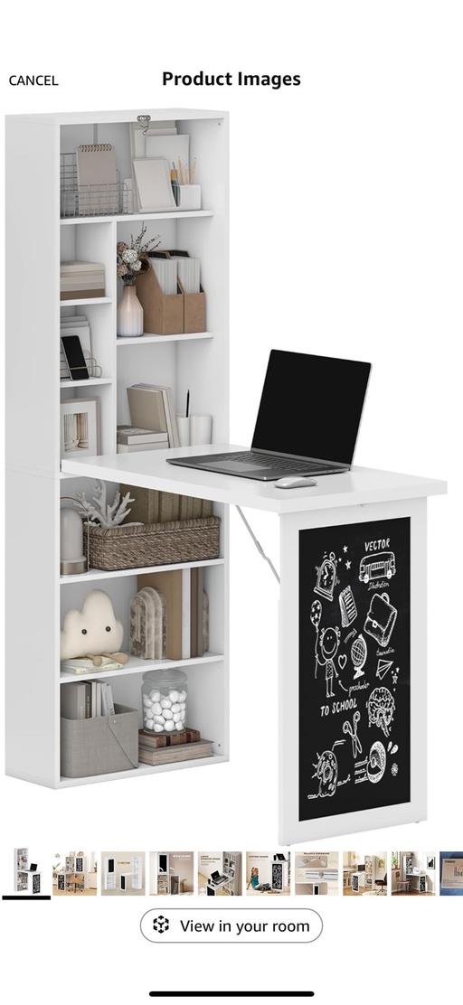 Buy & Sell Fazeley Lichfield - Photos for White folding desk