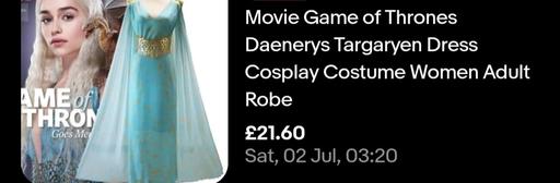Buy & Sell Peckham South East London - Photos for Daenerys cosplay game of trowns