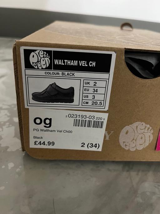 Buy & Sell Chadderton Oldham - Photos for Pretty green black school slip on