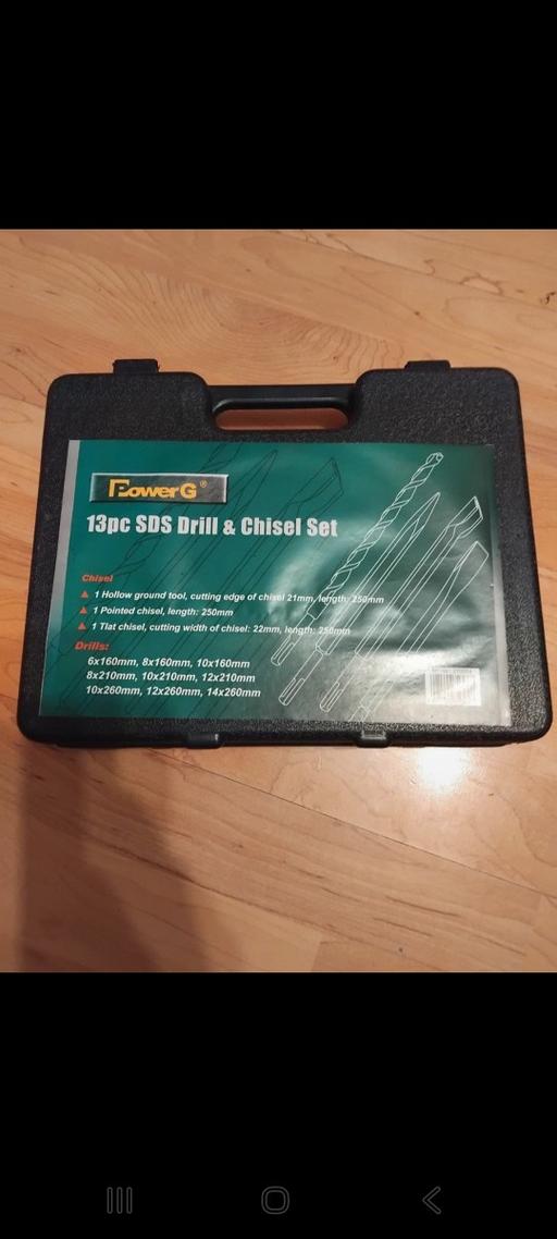 Buy & Sell Stow Heath Wolverhampton - Photos for 13pc SDS Drill & Chisel Set.