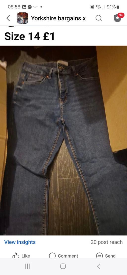 Buy & Sell Pellon Calderdale - Photos for size 14 jean