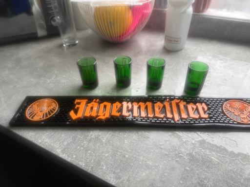 Buy & Sell Langley Eastbourne - Photos for Jäger Shot Glasses and Bar Mat