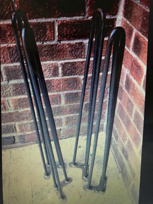 Buy & Sell Willenhall Walsall - Photos for 4 black hairpin legs for table desk or shelf