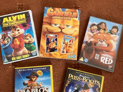 Buy & Sell Mansfield Town Centre Mansfield - Photos for 5x children’s DVD’s