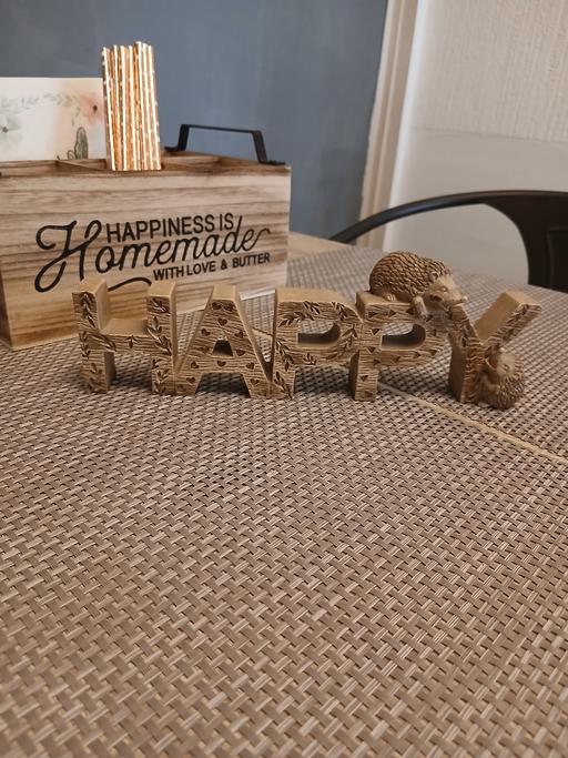 Buy & Sell Bradley Fold Trading Estate Bury - Photos for Hedgehog Home Sign (Good Con)