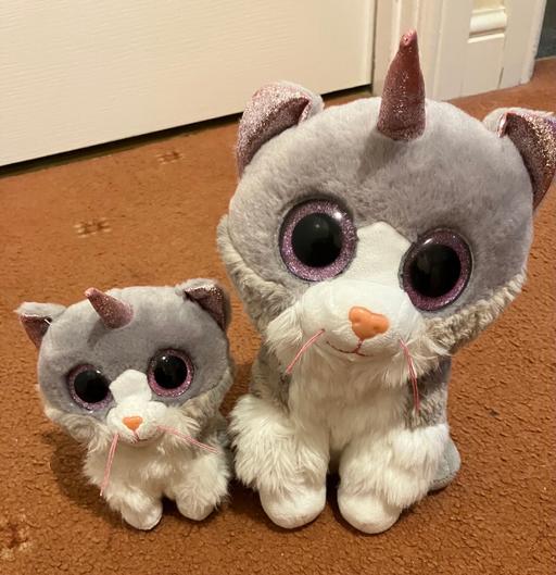 Buy & Sell Forest Town Mansfield - Photos for 2x Asher Beanie Boos (caticorn)