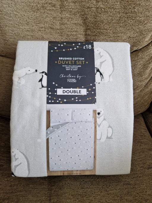 Buy & Sell Ramsgate Thanet - Photos for bn double duvet cover set brushed cotton