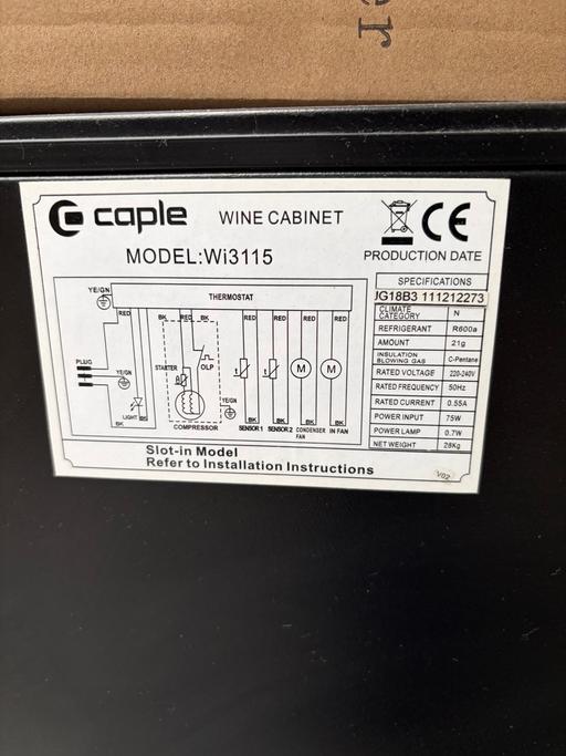 Buy & Sell Bescot Walsall - Photos for 30cm Slim Wine Chiller/Cooler