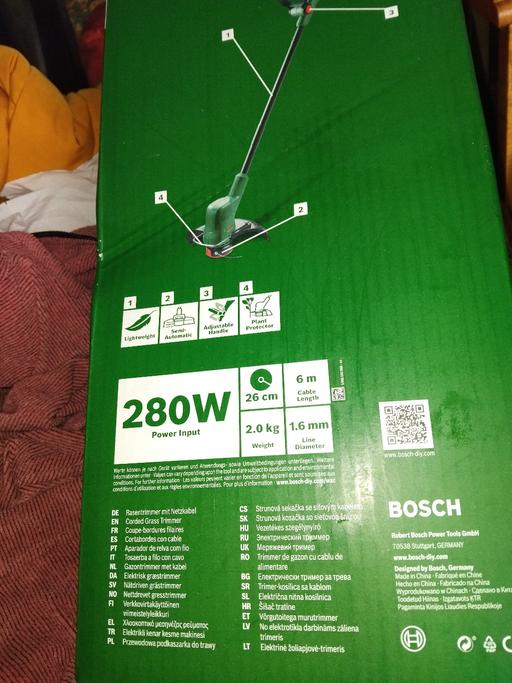 Buy & Sell Church Hill North Redditch - Photos for Brandnew Bosch Electric Strimmer