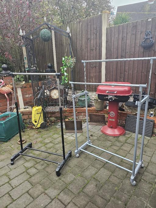 Buy & Sell Pensnett Dudley - Photos for DOUBLE & SINGLE CLOTHES RAILS